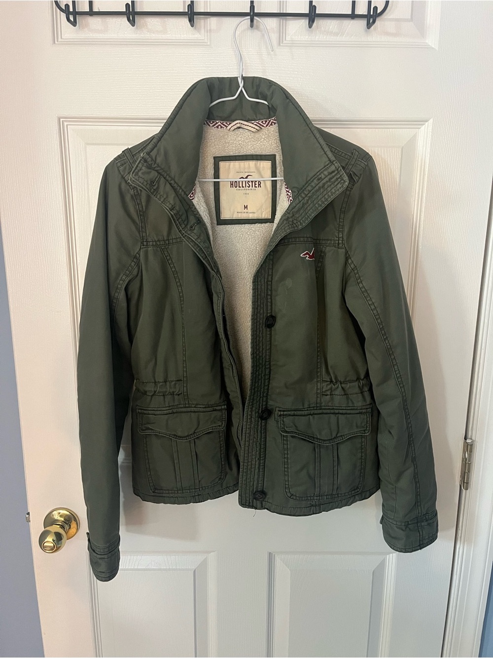 Hollister women’s Olive Green Utility Jacket